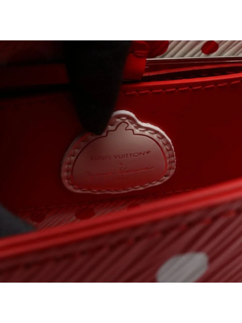 Louis Vuitton Shoulder Bag LV YK Twist MM Rouge Leather LV